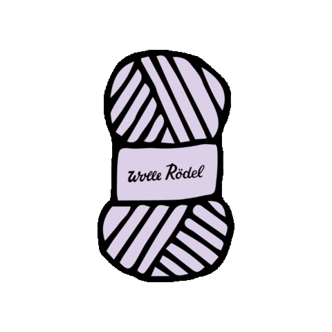 Wolle Garn Sticker by idee. Creativmarkt