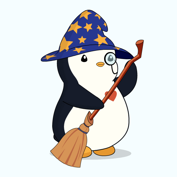 Clean Up Nft GIF by Pudgy Penguins