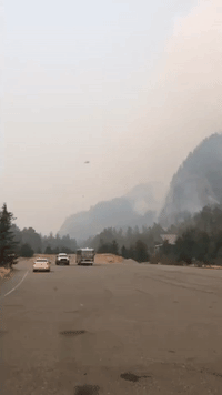 Evacuations Ordered as Wildfire Burns in British Columbia