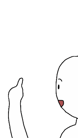 Point Look At This Sticker