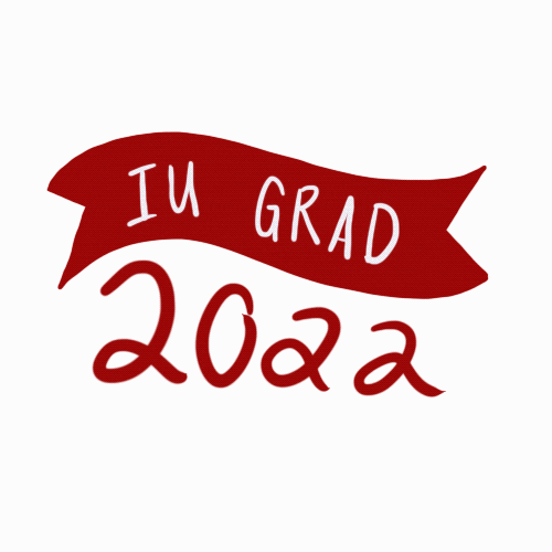 Graduation Iu GIF by Indiana University Bloomington