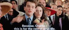 four weddings and a funeral film GIF