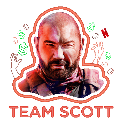 Netflix Ph Team Scott Sticker by Netflix Philippines