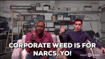 mike yard weed GIF by The Nightly Show