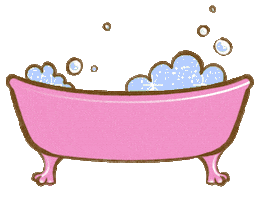 Pink Relaxing Sticker