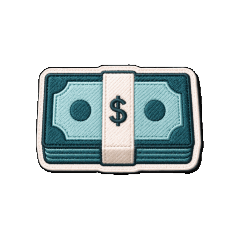 Financial Planning Money Sticker