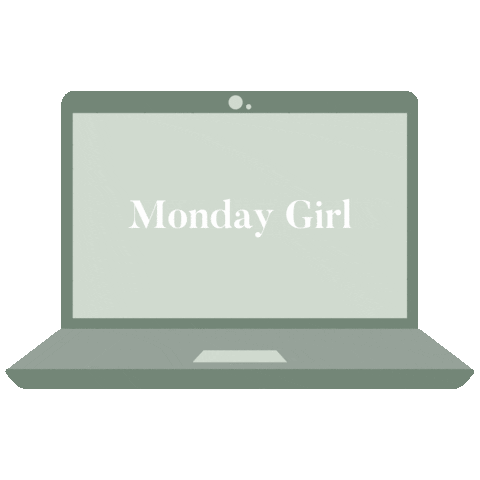 Monday Grl Sticker