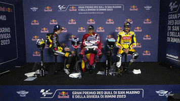 Press Conference Spinning GIF by MotoGP
