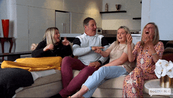 Watching Tv Laughing GIF by Gogglebox Australia