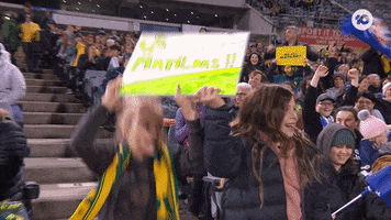 Excited Womens Football GIF by Football Australia