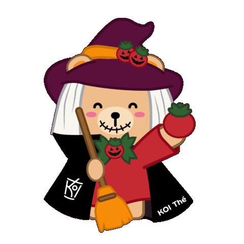 Bubble Tea Halloween Sticker by KOI Thé Malaysia