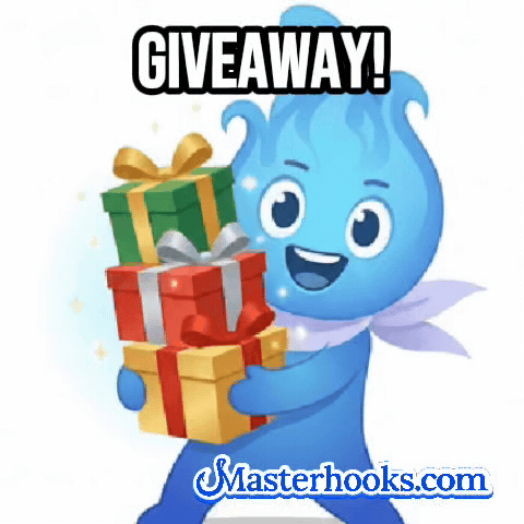 Giveaway GIF by Masterhooks