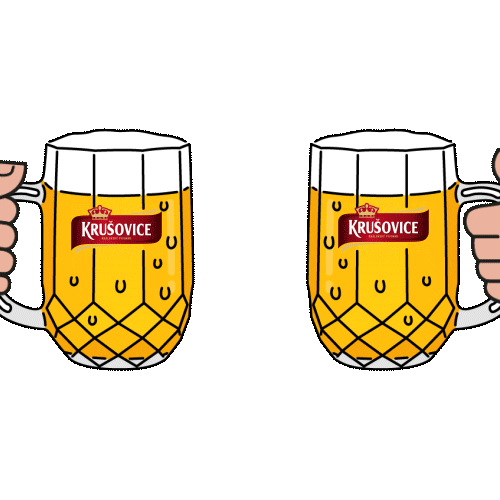 Sticker by Krusovice