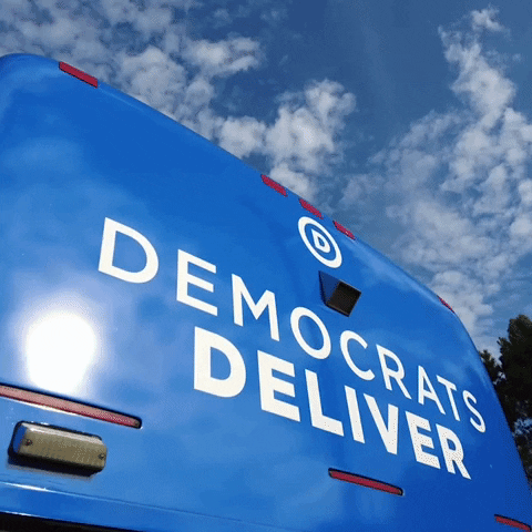 Deliver Democratic Party GIF by The Democrats