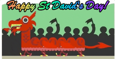 St Davids Day GIF