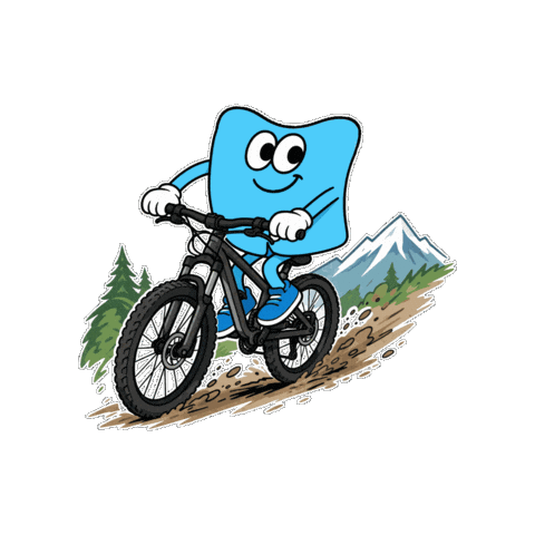 Mtb Taping Sticker by New-HALE