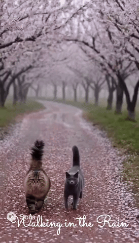 Walking In The Rain GIF
