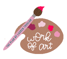 The Plan Artist Sticker by The Plan By Lauren Truslow