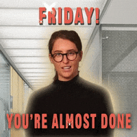 Happy Friday GIF by GIPHY Studios Originals