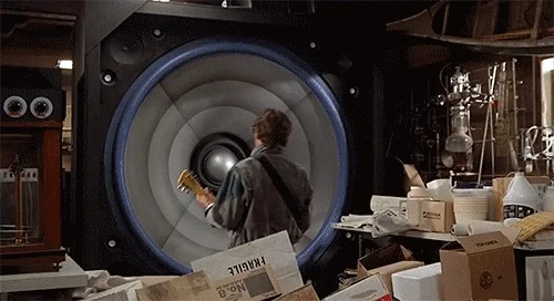 back to the future guitar GIF