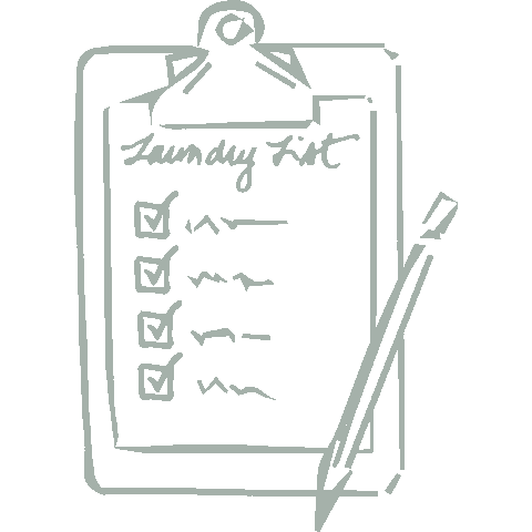 Cleaning Pencil Sticker by The Laundress