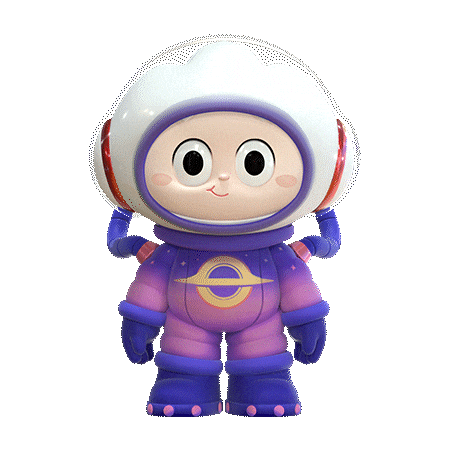 Astronaut Sticker by Huawei Cloud BR