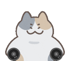 Cat Check In Sticker