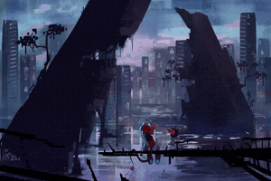 Neon City GIF