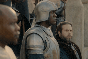 Glances Whats She Talking About GIF