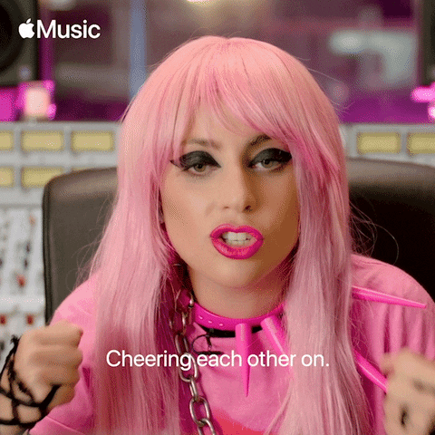 Lady Gaga Support GIF by Apple Music