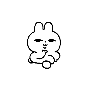 Rabbit 토끼 Sticker