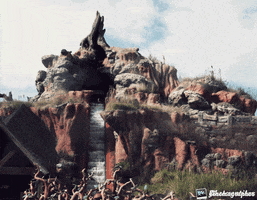 splash mountain art GIF splash mountain art GIF