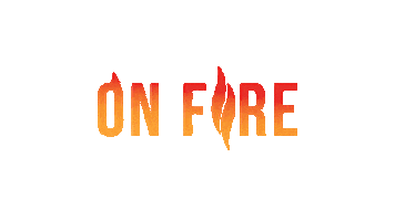 On Fire Sticker by RiseUp_Nutrition