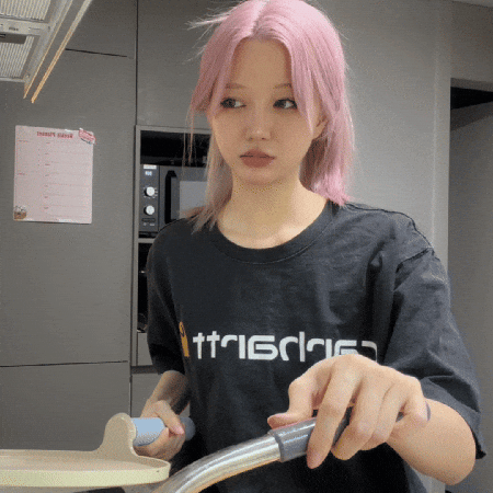 Cute Girl Eye Roll GIF