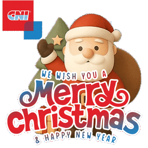 Merry Christmas Sticker by CNI