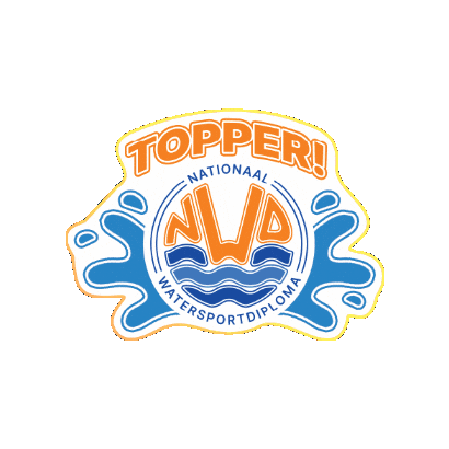 Nationaal Watersportdiploma Sticker