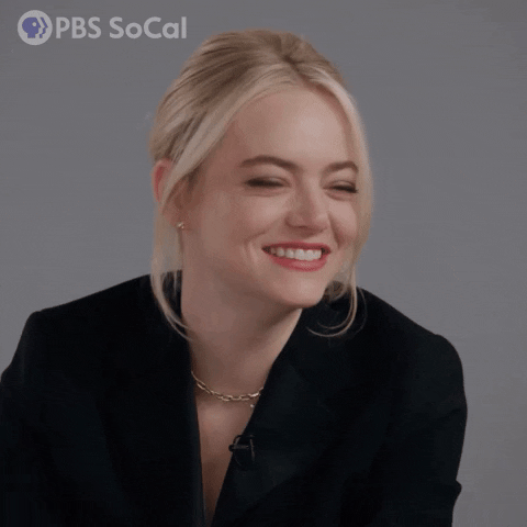 Emma Stone Actors GIF by PBS SoCal