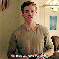 justin timberlake the social network you dont know me sean parker you think you know me right GIF