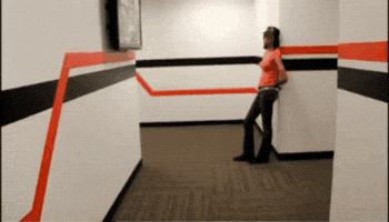 Leaning Against Wall GIF