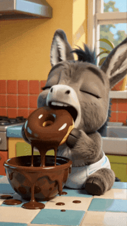 Chocolate Starving GIF by Hugo El Burrito