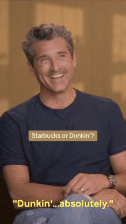 Mcdreamy GIF by Dunkin’