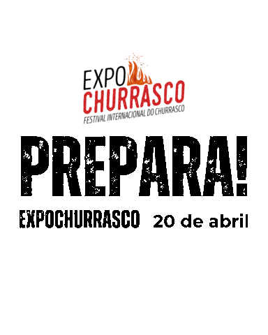 Expochurrasco festival Sticker