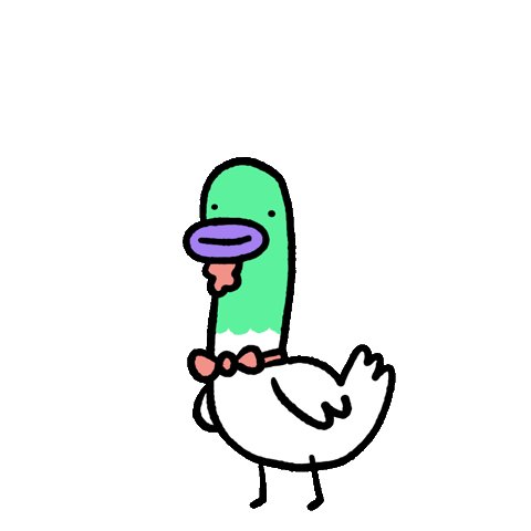 Duck Sticker