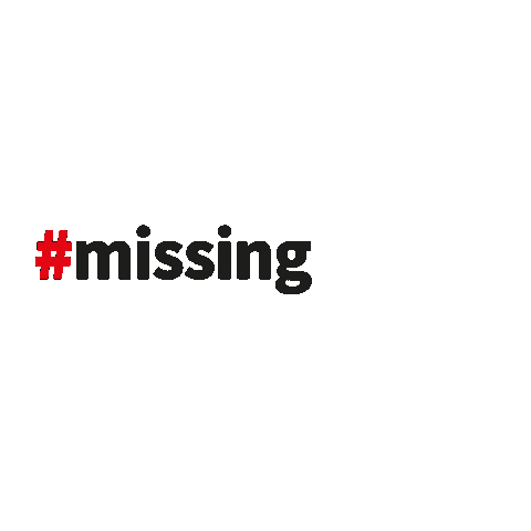 Missingtype Sticker by blutspendebayern