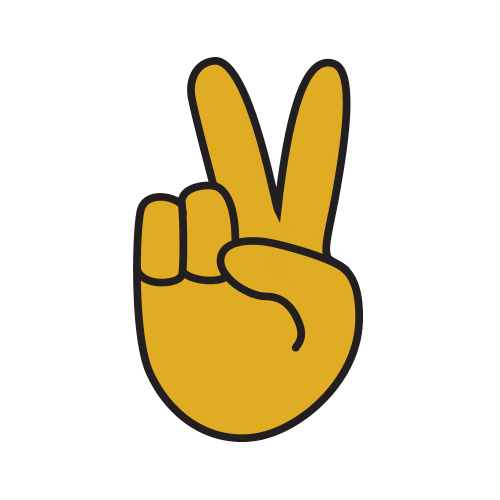 Peace Tschuss Sticker by DPAM_Officiel