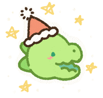 Merry Christmas Sticker by Steggy