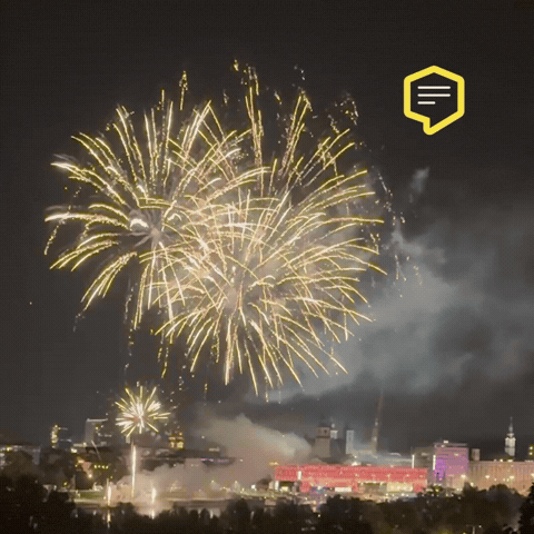 Fireworks Austria GIF by Linz News