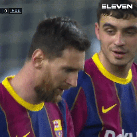 Barcelona Chatting GIF by ElevenSportsBE - Find & Share on GIPHY