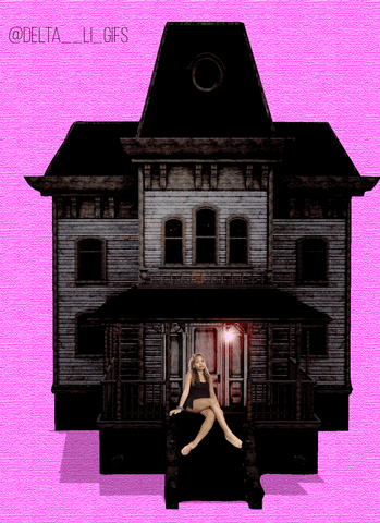 Haunted House Love GIF