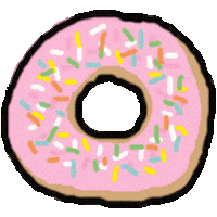Donut Sticker